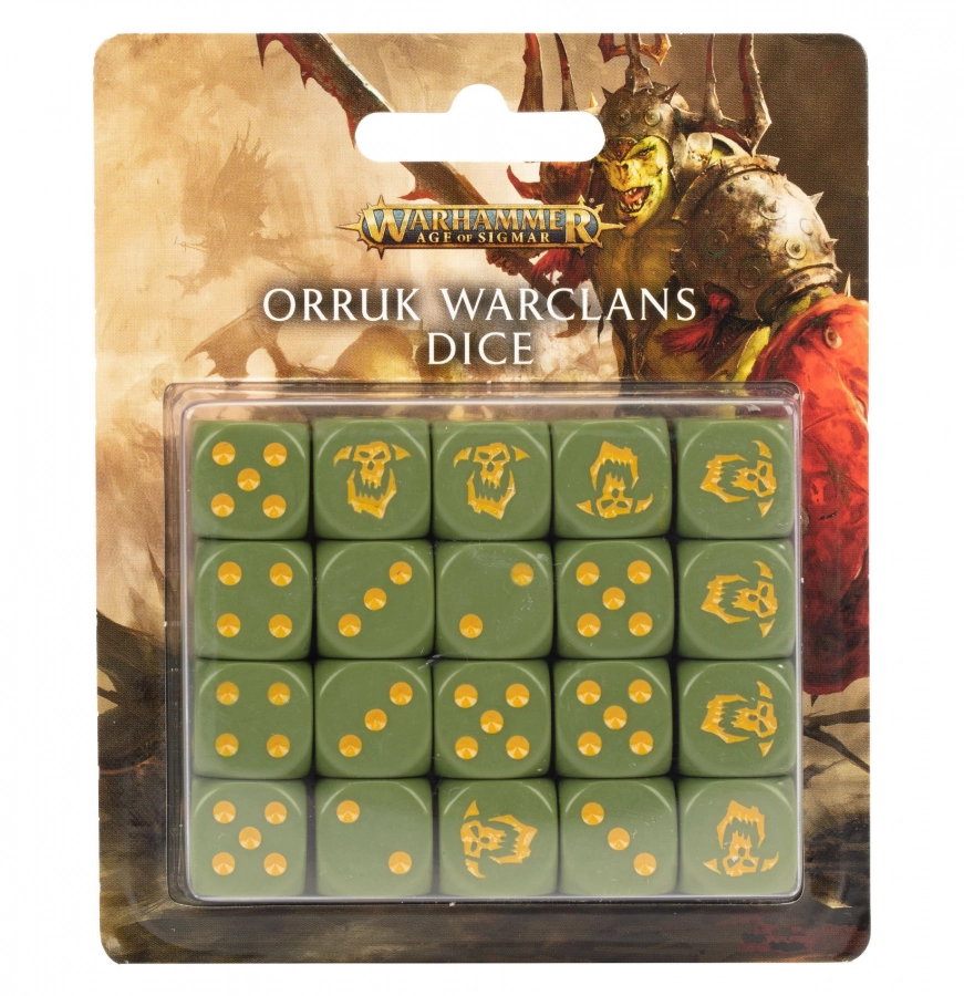 ORRUK WARCLANS DICE